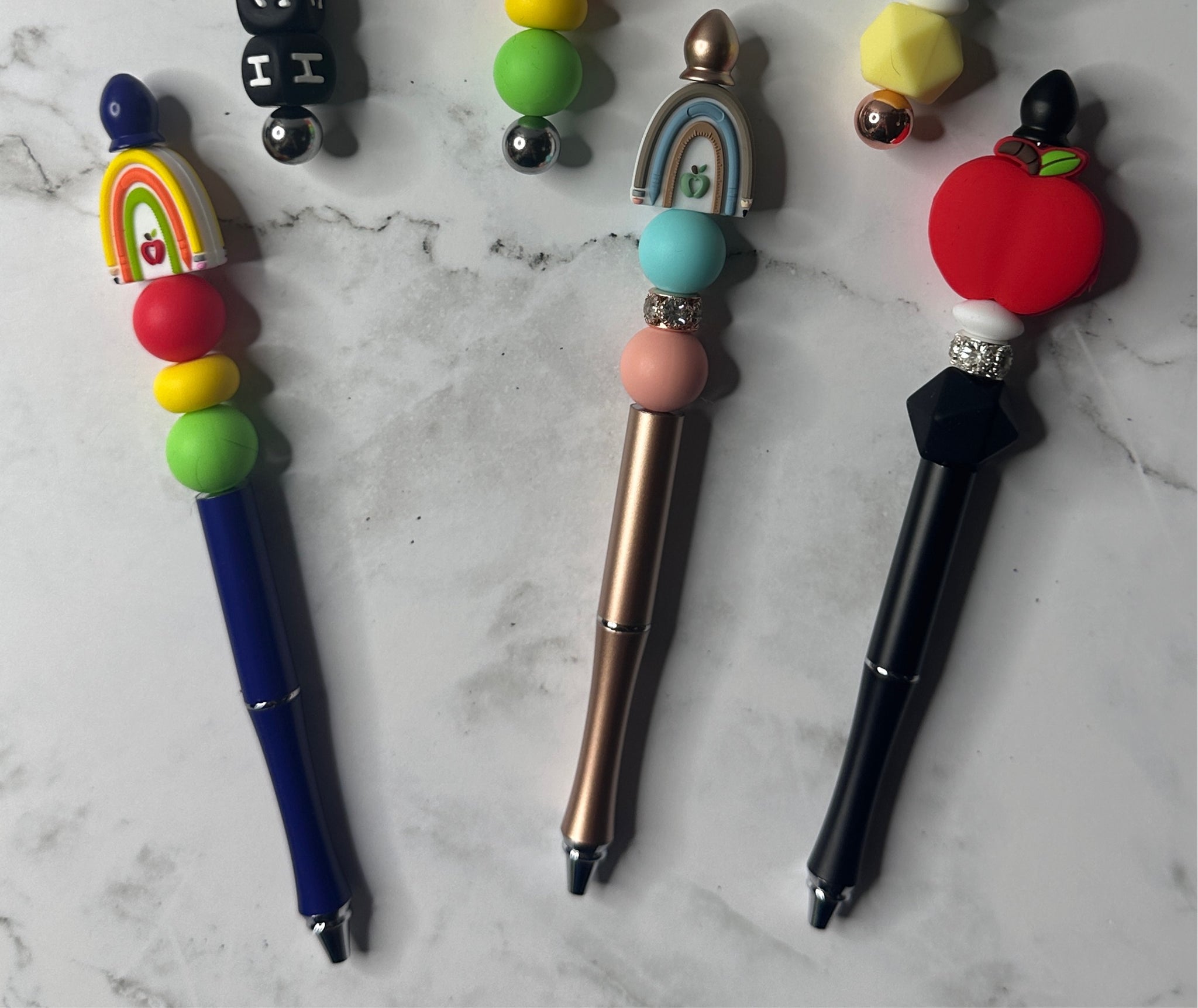 Silicon Bead Pens – Handmade on Main